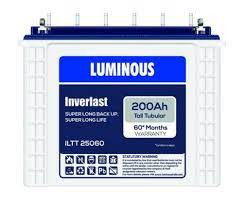 Luminous 200 AH battery